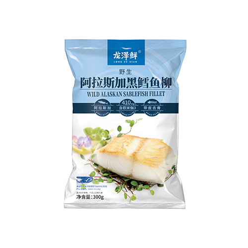 野生阿拉斯加黑鱈魚柳